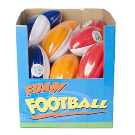 REGENT PRODUCTS 5.3 in. Football Foam, Pack of 48 G16982